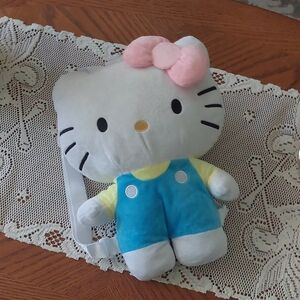 Sanrio Hello Kitty Plush Backpack Purse 2024 13"